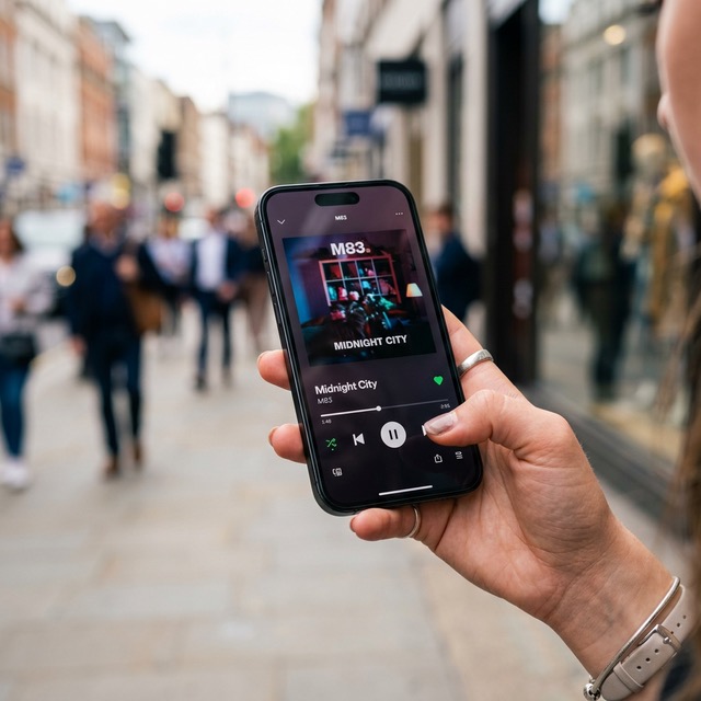 Smartphone mit Audio